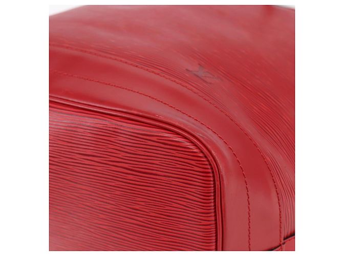 LOUIS VUITTON Borsa a Spalla Epi Noe Rossa M44007 LV Auth ep11146 Rosso - vista 9