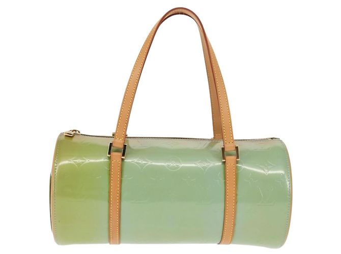 LOUIS VUITTON Sac à main Monogram Vernis Bedford Bleu Bébé M91007 LV Auth BA6714 Bleu clair - vue 13