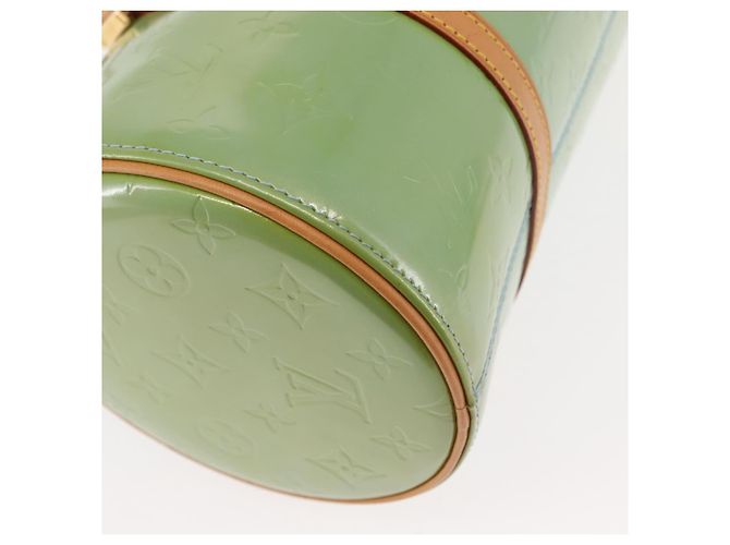 LOUIS VUITTON Sac à main Monogram Vernis Bedford Bleu Bébé M91007 LV Auth BA6714 Bleu clair - vue 14
