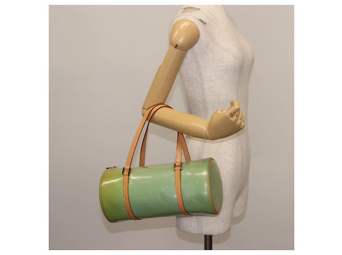 LOUIS VUITTON Sac à main Monogram Vernis Bedford Bleu Bébé M91007 LV Auth BA6714 Bleu clair - vue 20