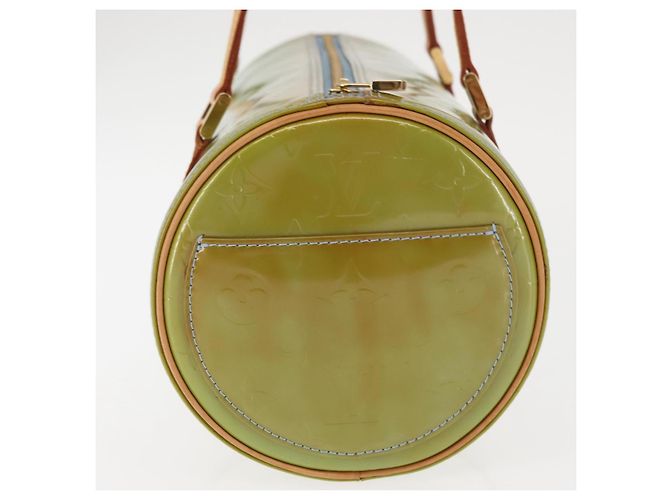 LOUIS VUITTON Sac à main Monogram Vernis Bedford Bleu Bébé M91007 LV Auth BA6714 Bleu clair - vue 4