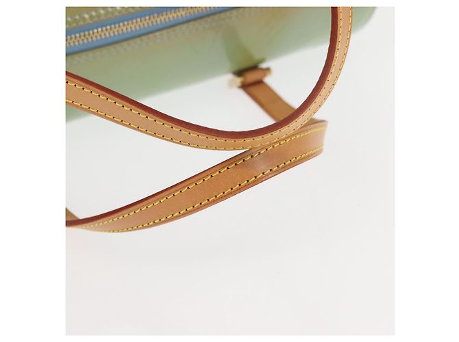 LOUIS VUITTON Sac à main Monogram Vernis Bedford Bleu Bébé M91007 LV Auth BA6714 Bleu clair - vue 7