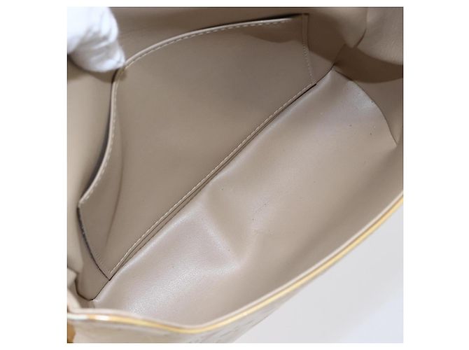 LOUIS VUITTON Borsa Thompson Street Monogram Vernis Grigia M91008 LV Auth th6397 Grigio - vista 11