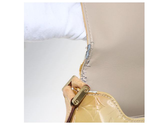 LOUIS VUITTON Borsa Thompson Street Monogram Vernis Grigia M91008 LV Auth th6397 Grigio - vista 17