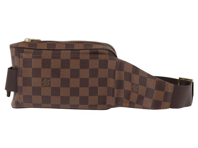 LOUIS VUITTON Borsa a Spalla Geronimos Damier Ebene N51994 LV Auth 147134 - vista 2