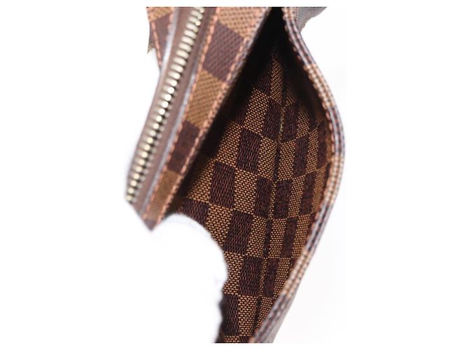LOUIS VUITTON Borsa a Spalla Geronimos Damier Ebene N51994 LV Auth 147134 - vista 22