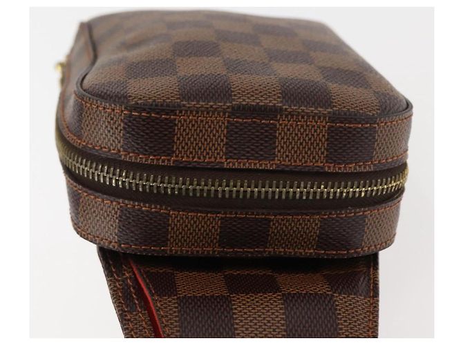 LOUIS VUITTON Borsa a Spalla Geronimos Damier Ebene N51994 LV Auth 147134 - vista 4