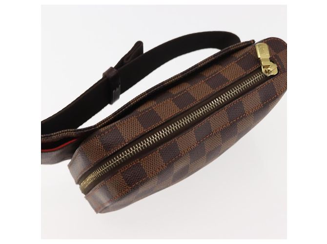 LOUIS VUITTON Borsa a Spalla Geronimos Damier Ebene N51994 LV Auth 147134 - vista 6