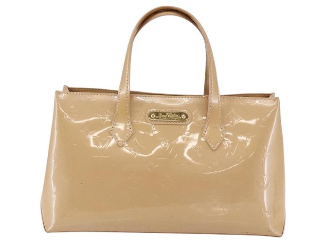 LOUIS VUITTON Borsa a Mano Vernis Wilshire PM Rose Flow Lantern M91642 Auth ep11166 - vista 13