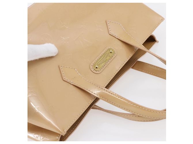 LOUIS VUITTON Borsa a Mano Vernis Wilshire PM Rose Flow Lantern M91642 Auth ep11166 - vista 6