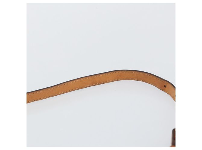 Céline Borsa a Spalla in Tela Macadam CELINE PVC Beige Oro Auth BA6573 D'oro - vista 8