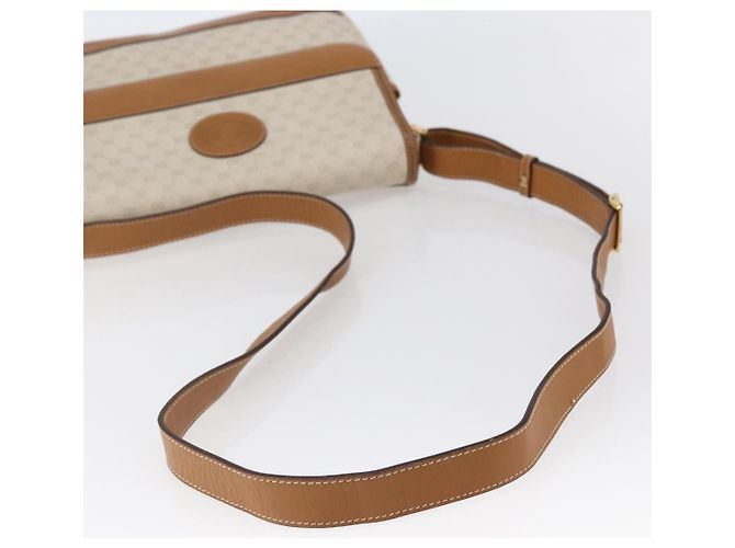 GUCCI Micro GG Canvas Schultertasche aus PVC-Leder Weiß Auth BA6747 - Ansicht 7