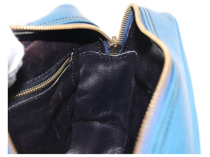 LOUIS VUITTON Borsa a Spalla Epi Trocadero 27 Blu M52315 LV Auth 147137 - vista 19