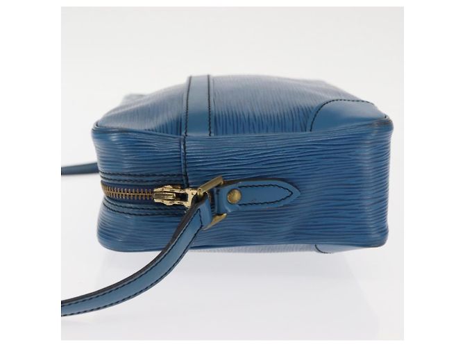 LOUIS VUITTON Borsa a Spalla Epi Trocadero 27 Blu M52315 LV Auth 147137 - vista 4