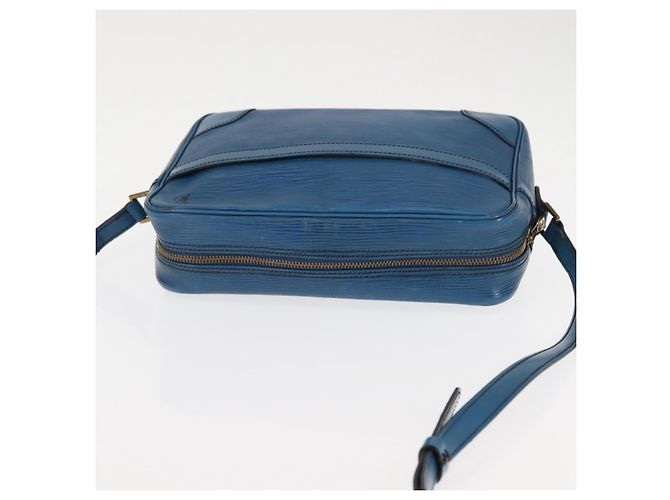 LOUIS VUITTON Borsa a Spalla Epi Trocadero 27 Blu M52315 LV Auth 147137 - vista 6