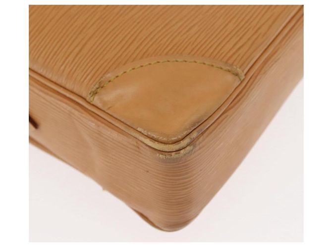 LOUIS VUITTON Epi Porta Documenti da Viaggio Borsa Business Beige M54476 Auth th6381 - vista 14