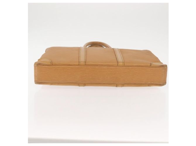LOUIS VUITTON Epi Porta Documenti da Viaggio Borsa Business Beige M54476 Auth th6381 - vista 5