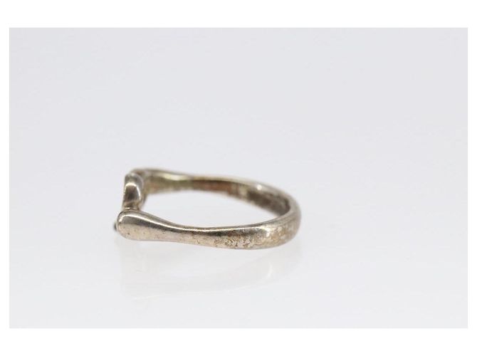 Autre Marque Open Heart Ring TIFFANY&Co. Silber Ag925 Auth SW1658 - Ansicht 4