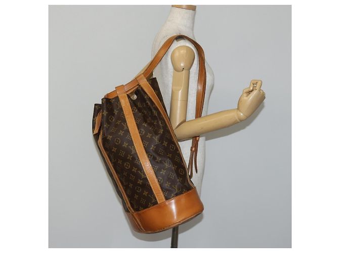 LOUIS VUITTON Borsa a Spalla Monogram Randonnee GM M42244 LV Auth 141520 Monogramma - view 21