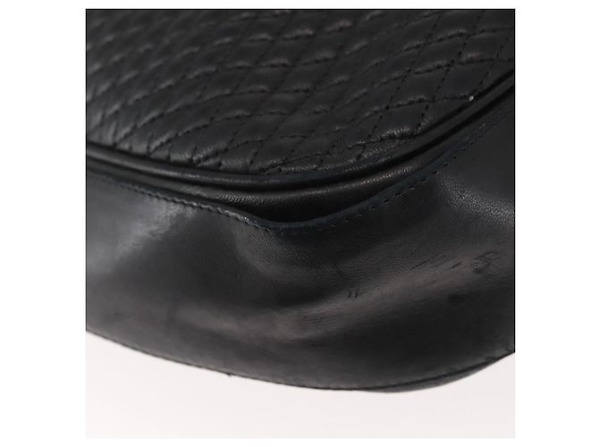 BALLY Borsa a Spalla in Pelle Nera e Oro Auth BA6625 Nero D'oro - vista 15