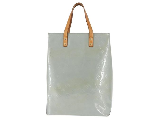 LOUIS VUITTON Monogram Vernis Reade MM Borsa a Mano Lavanda M91226 LV Auth BA6710 - vista 13