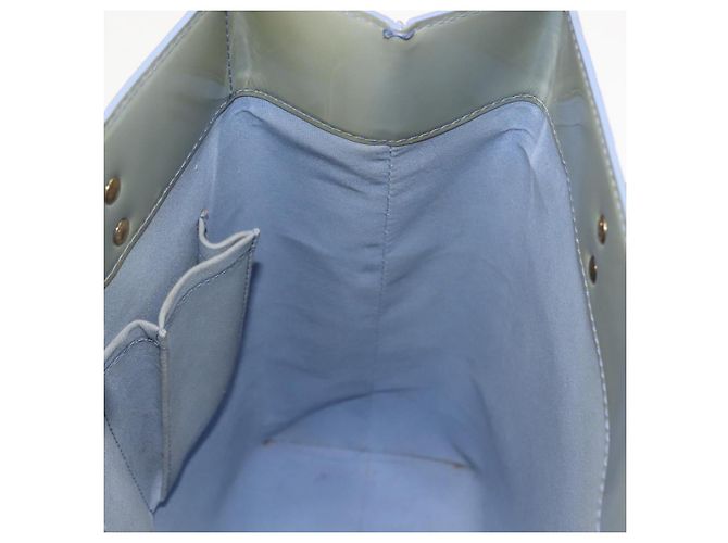 LOUIS VUITTON Monogram Vernis Reade MM Borsa a Mano Lavanda M91226 LV Auth BA6710 - vista 18
