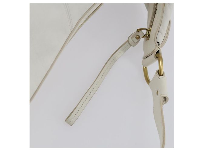 BALLY Borsa a Spalla in Pelle Bianca Auth mr1501 Bianco - vista 11