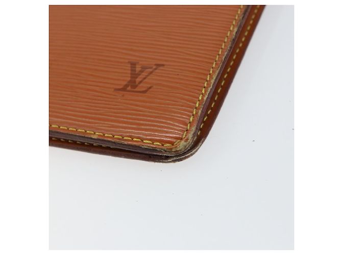 LOUIS VUITTON Pochette Uomo Epi Borsa Clutch Marrone M52528 LV Auth th6427 - vista 14