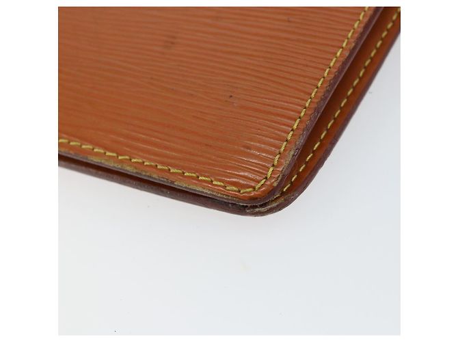 LOUIS VUITTON Pochette Uomo Epi Borsa Clutch Marrone M52528 LV Auth th6427 - vista 16