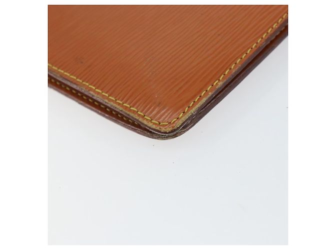 LOUIS VUITTON Pochette Uomo Epi Borsa Clutch Marrone M52528 LV Auth th6427 - vista 17