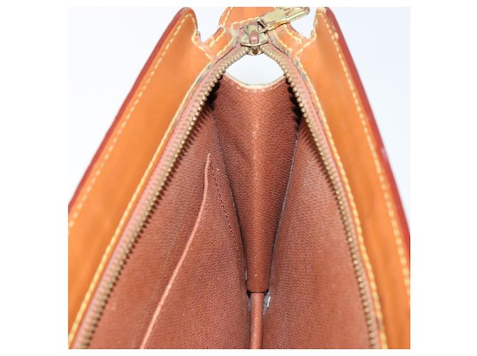 LOUIS VUITTON Pochette Uomo Epi Borsa Clutch Marrone M52528 LV Auth th6427 - vista 20