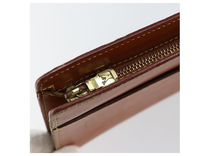 LOUIS VUITTON Pochette Uomo Epi Borsa Clutch Marrone M52528 LV Auth th6427 - vista 8