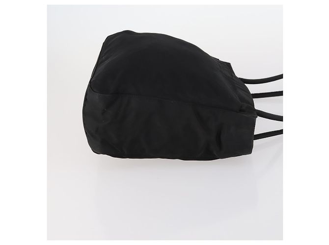 Borsa Tote PRADA Nylon 2Set Kaki Nero Auth 143394 Cachi - vista 4