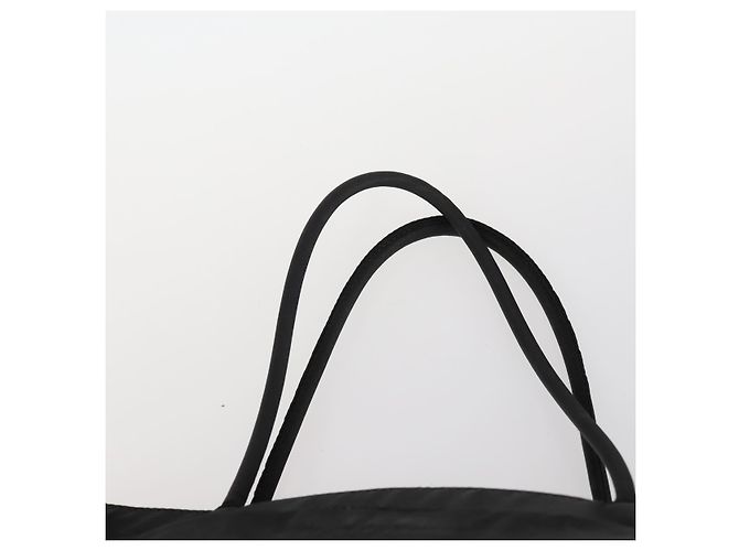 Borsa Tote PRADA Nylon 2Set Kaki Nero Auth 143394 Cachi - vista 6