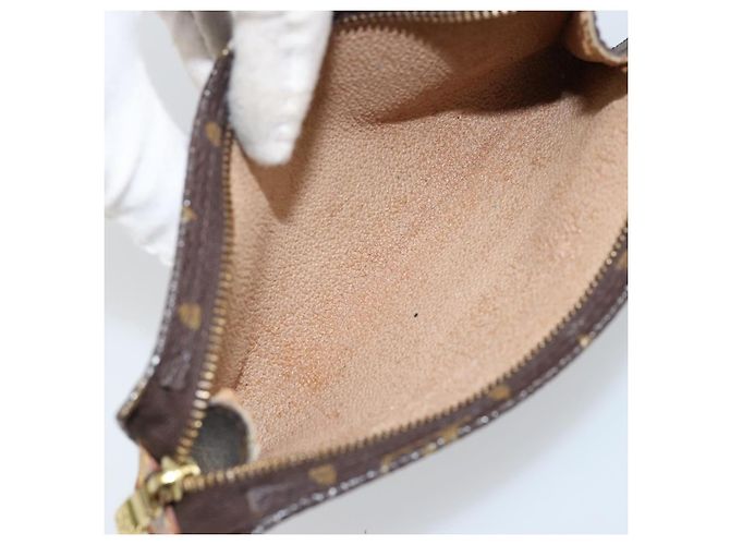 Bucket LOUIS VUITTON Monogramma Secchiello PM Pochette Accessorio LV Auth am9161 - vista 10