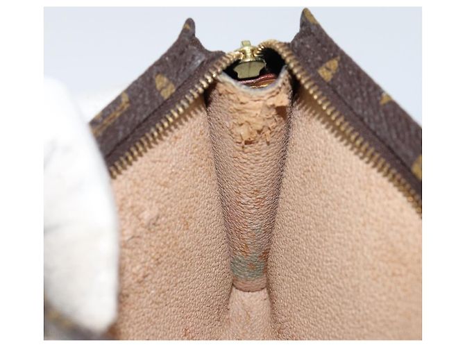 Bucket LOUIS VUITTON Monogramma Secchiello PM Pochette Accessorio LV Auth am9161 - vista 11