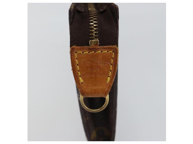 Bucket LOUIS VUITTON Monogramma Secchiello PM Pochette Accessorio LV Auth am9161 - vista 8
