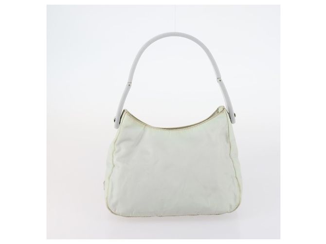 Salvatore Ferragamo Borsa Ferragamo Cartier PRADA in nylon e pelle 3 pezzi marrone grigio Auth 145818 Bordò - vista 10