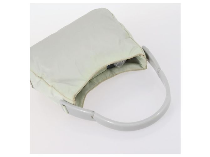 Salvatore Ferragamo Borsa Ferragamo Cartier PRADA in nylon e pelle 3 pezzi marrone grigio Auth 145818 Bordò - vista 12