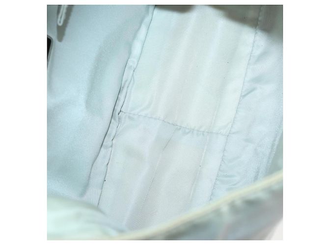 Salvatore Ferragamo Borsa Ferragamo Cartier PRADA in nylon e pelle 3 pezzi marrone grigio Auth 145818 Bordò - vista 15