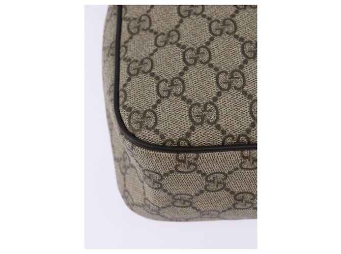 Gucci Borsa a spalla GG Supreme PVC Beige Oro 201448 Auth ep11234 D'oro - vista 15
