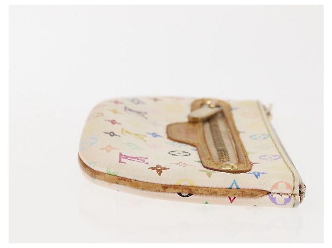 LOUIS VUITTON Pochette MM Monogram Multicolore Bianca M60028 LV Auth BA6983 Bianco - vista 3