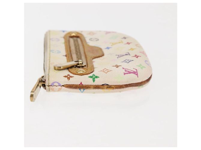 LOUIS VUITTON Pochette MM Monogram Multicolore Bianca M60028 LV Auth BA6983 Bianco - vista 4