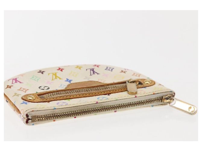 LOUIS VUITTON Pochette MM Monogram Multicolore Bianca M60028 LV Auth BA6983 Bianco - vista 5