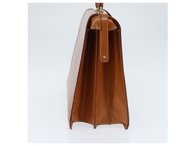 LOUIS VUITTON Borsa Serviette Fermoir Epi Zipangu Oro M54358 LV Auth ep11319 - vista 3