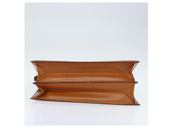 LOUIS VUITTON Borsa Serviette Fermoir Epi Zipangu Oro M54358 LV Auth ep11319 - vista 5