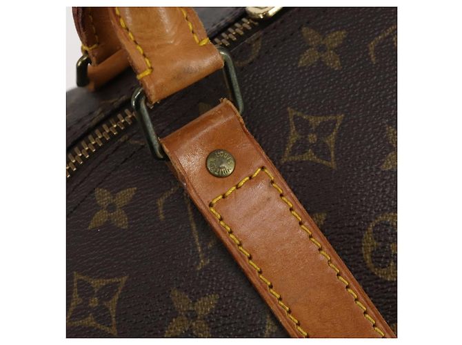 LOUIS VUITTON Borsa Boston Monogram Keepall 55 M41424 LV Auth 145141 Monogramma - vista 17