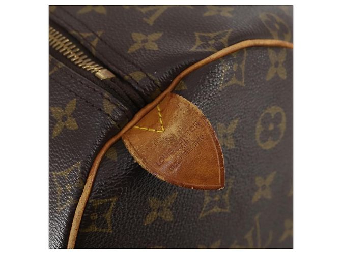 LOUIS VUITTON Borsa Boston Monogram Keepall 55 M41424 LV Auth 145141 Monogramma - vista 18