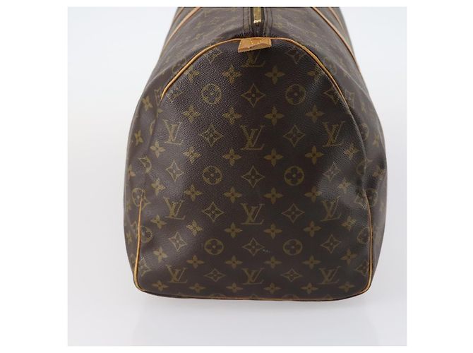 LOUIS VUITTON Borsa Boston Monogram Keepall 55 M41424 LV Auth 145141 Monogramma - vista 3