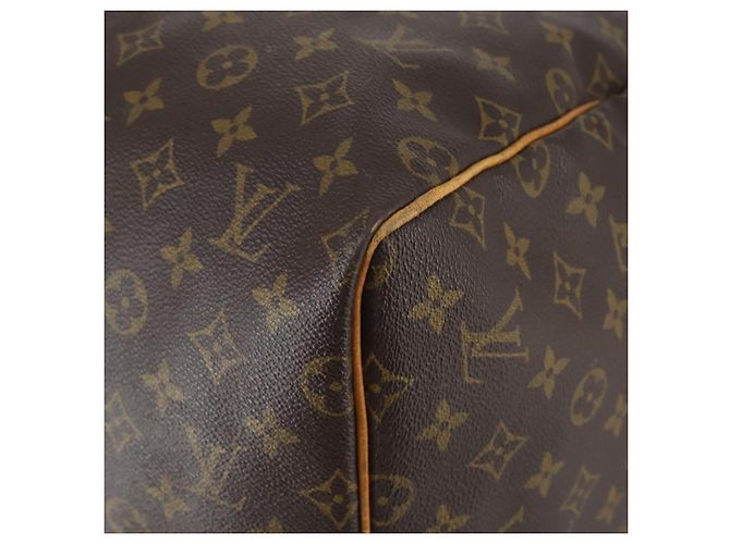 LOUIS VUITTON Borsa Boston Monogram Keepall 55 M41424 LV Auth 145141 Monogramma - vista 9